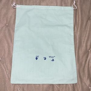 Off - White  Authentic L Dust Bag